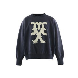 SAINT Mxxxxxx セント マイケル SM-YS1-0000-033/CREW SWT/MX/NAVY クルーネックスウェット SAINT MICHAEL