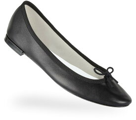 【正規取扱店】repetto Ballerina Cendrillon Vegetal like Black 牛革 ブラック (レペット) (サンドリオン レペット)