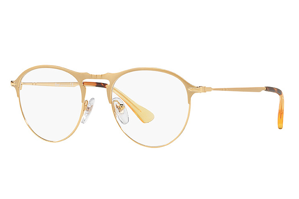 【正規取扱店】Persol (ペルソール) マッド/シャイニングゴールド メガネフレーム 1069 PO7092V 眼鏡