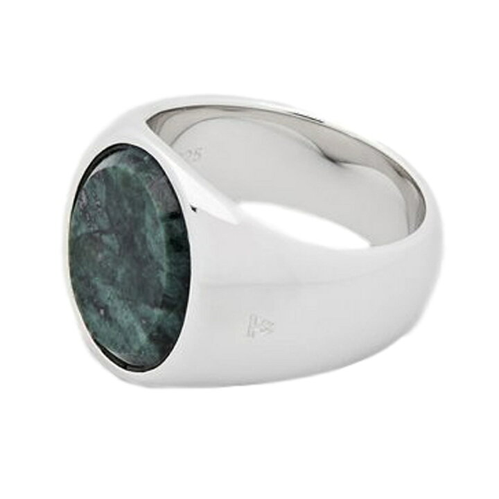 楽天市場】【正規取扱店】TOMWOOD リング Oval Green Marble (メンズ 