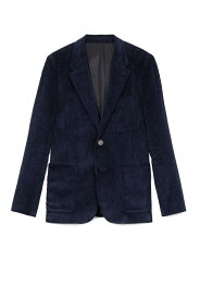 【正規取扱店】AMI Alexandre Mattiussi 2ボタンジャケット NAVY (アミ アレクサンドル マテュッシ)