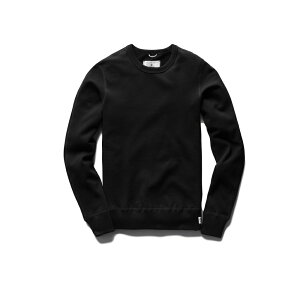 �y���K�戵�X�zREIGNING CHAMP WOMENS CREWNECK SWEAT ���f�B�[�X�N���[�l�b�N�X�G�b�g RC-W3008 MIDWEIGHT TERRY BLACK (���C�j���O�`�����v)