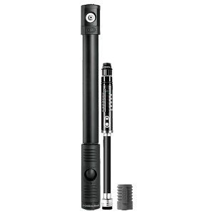 crankbrothers/クランクブラザーズ KLIC CO2 INFLATOR GAUGE HP (クリック ダブル CO2 インフレーター ゲージ HP)ロード用 ミッドナイトエディション ミニポンプ 自転車用品