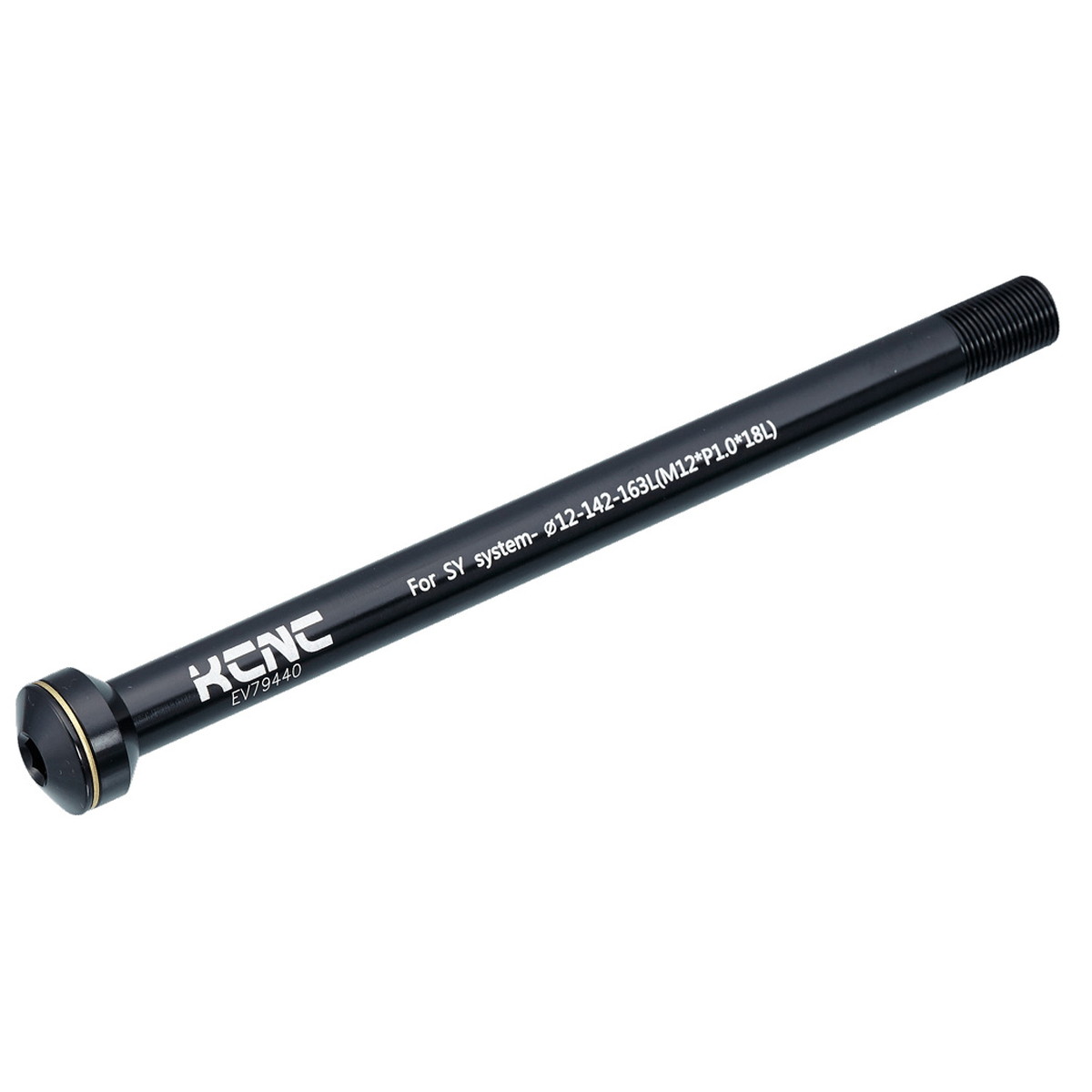 KCNC ケーシーエヌシー KQR08 6061AL ヘックスタイプスルーアクスル Felt FR対応 ブラック クイックリリース 自転車部品