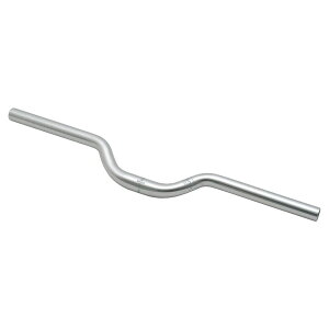 veno/ヴェノ セットインライザーハンドルバー 25.4×540mm シルバー ライザーバー 自転車部品 サイクルパーツ