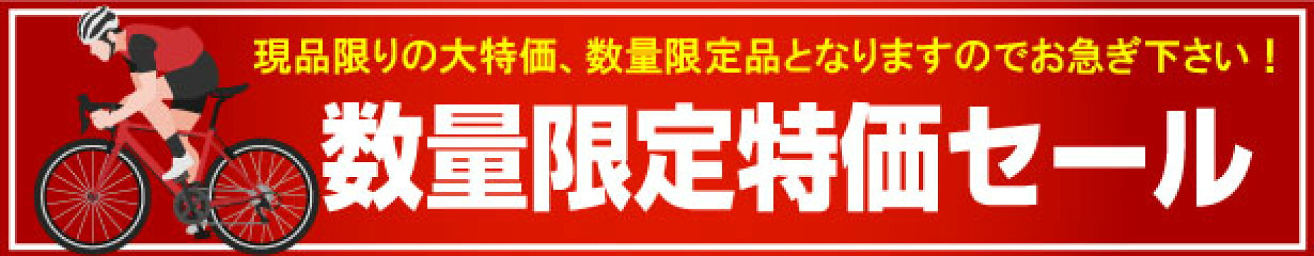数量限定特価セール