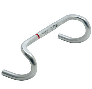 NITTO/日東 M106NAS 380mm シルバー ハンドル 自転車部品 サイクルパーツ