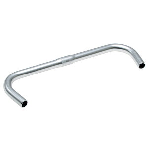 NITTO/日東 B263AA 340mm シルバー ブルホーンバー 自転車部品 サイクルパーツ