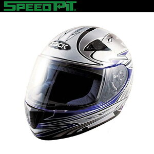 TNK工業 SPEEDPIT キッズ フルフェイスヘルメット ZK-1 ブルー/シルバー 子供用 SG規格適合 バイク用品