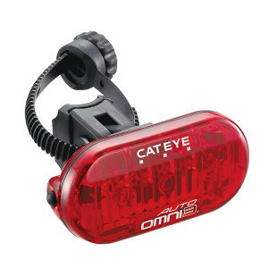 CATEYE/キャットアイ TL-AU135 OMNI3 AUTO(オムニ3オート) 電池式セーフティライト 自転車用品