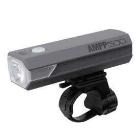 CATEYE/キャットアイ HL-EL085RC AMPP500（アンプ500） グレー USB充電式ヘッドライト 自転車用品