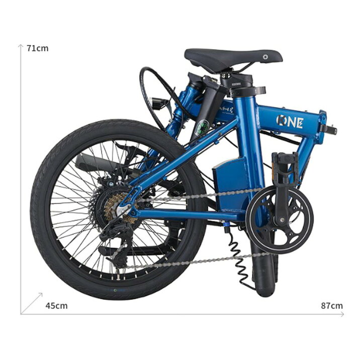 楽天市場】ダホン FEA072RM K-ONE ケーワン 折りたたみ自転車 20インチ 