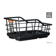 自転車 後ろ カゴ RB-021 後カゴ 大型パイプバスケット ブラック OGK オージーケー技研