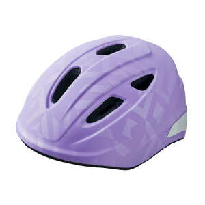 OGK Kabuto AILE Mサイズ マットグリッターパープル エール キッズヘルメット オージーケーカブト