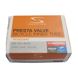 SERFAS チューブ 700X28/45C FV 48mm 仏式 カートン サーファス