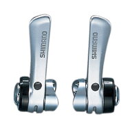 シマノ 自転車 コンポーネント 左右レバーセット SL-R400 2/3×8S ダウンチューブシフター Claris クラリス