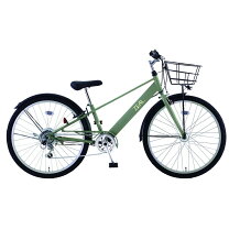 楽天市場】自転車 26インチ（カラーカーキグリーン）（キッズ 
