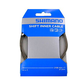 SHIMANO/シマノ SUS シフトインナーケーブル ステンレス φ1.2mm×2100mm Y60098911 ロード/MTB用 自転車