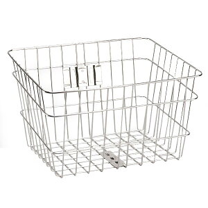 センタン工業 ステンレス ワイヤーバスケット SST-411 自転車 カゴ バスケット シティサイクル 電動アシスト車