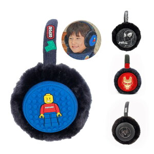 【送料無料】スパイダーマン アイアンマン カーボンスパイダー ブラック ネイビー イヤーマフ スリム キッズ 子供用イヤーマフ ジュニア 男の子 防寒着 あったかグッズ かわいい 可愛い 冬