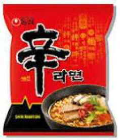 【濃心 辛ラーメン120g 10袋セット】　韓国食品,韓国食材,韓国料理,韓国ラーメン,激辛,ギフト対応,お歳暮,韓国食品,辛いラーメン,インスタントラーメン,袋麺,激安,おうちごはん, NONGSHIM,しんラーメン