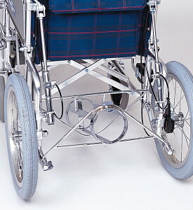 車椅子専用オプション(日進医療器専用）リクライニング車用・酸素ボンベ架台KF-20R
