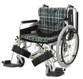 車椅子(車いす) カワムラサイクル製　KA822-45B【メーカー正規保証付き／条件付き送料無料】