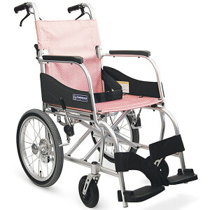 車椅子(車いす) カワムラサイクル製　ふわりすKF16-40（42）SB【メーカー正規保証付き／条件付き送料無料】┃新色・アイスグリーン色・あんずイエローあり