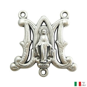 不思議のメダイ AM ロザリオ センターパーツ イタリア製 アクセサリーパーツ