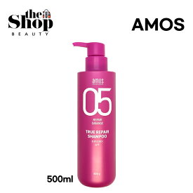 amos アモス トゥルーリペアシャンプー 500g/true repair shampoo/ヘアケア/ダメージヘアにおすすめ/韓国シャンプー/韓国コスメ