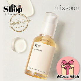 mixsoon ミクスン/大豆エッセンス 50ml/YouTuberおすすめ人気商品/発酵大豆水分セラム/皮脂角質ケア/水分補給/保湿ケア/無刺激敏感肌使用可能/韓国コスメ