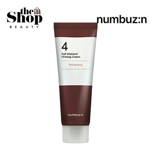 numbuzin io[YC 4 lQՂh{N[ 60ml Red Ginseng Firming Cream gQN[ A`N ێN[ ێR[eBO e Ԃ݃PA t X[G[WO N