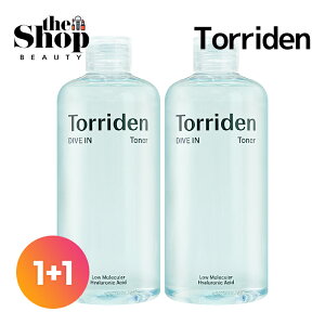 [1+1] Torriden gf _CuCgi[ 300ml 2Zbg Dive In Low Molecular Hyaluronic Acid Toner gi[ ϐ gi[ ӂgi[ qA_ ̃L𐮂 ێ  ⋋ 