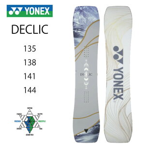 Xm|{|h/YONEX(lbNX)/DECLIC/xJ[{AISORAAEbh /135,138,141,144cm/2023-2024fw/SNOWBOARD