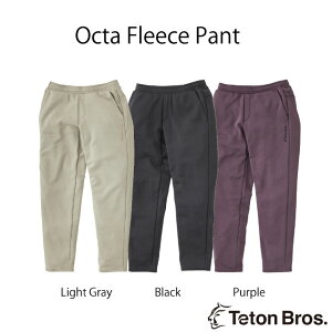 �p���c/�H�~/OCTA/�t���[�X�p���c/TetonBros/�e�B�[�g���u���X/TB243-45/Black/Purple/LightGray/S�EM�EL/�����Y/Octa Stretch Fleece