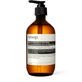 ＼ポイント10倍※エントリー必須／ Aesop 【 イソップ 】 アンドラム アロマティック ハンドウォッシュ 500ml (b500bt13rfj) 【 送料無料 】 ハンドウォッシュ ハンドソープ ジェル おしゃれ 女性 誕生日プレゼント ブランド