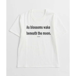 MAISON SPECIAL �y���]���X�y�V�����zTHE MOON T-shirt WHITE�@(21251415808)�@25SS�@25�t�ā@�g�b�v�X�@T�V���c