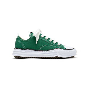 �_�G���g���[�őS�i�ő�P19�{�I4/4(�y)20���`�^ Maison MIHARA YASUHIRO|���]���~�n�����X�q�� PETERSON OG Sole Canvas Low-top Sneaker CL GREEN (A01FW702)�y �������� �z ���K�i ���K �V�� �~�n�����X�q�� �X�j�[�J
