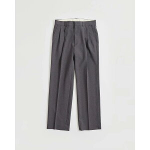 Shinzone �y�V���]�[���z CHRYSLER PANTS 06GRAY (21AMSPA01) 25AW25�H�~ �@�p���c�@2�^�b�N�p���c