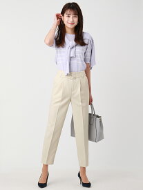 楽天市場 ベージュ パンツ スーツ セットアップ レディースファッション の通販