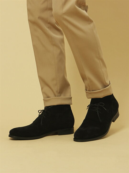 楽天市場 Paradigma スウェードチャッカーブーツ ブラック ザ スーツカンパニー The Suit Company Outlet