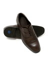 ECCO×TSC ECCOレザー ビジネスシューズ ストレートチップ 吸湿性 耐久性 内羽根 ブラウン 茶 革靴 ザ・スーツカンパニー スーツスクエア