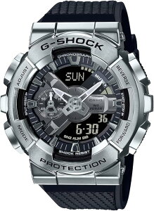 �yCASIO�zG-SHOCK GM-110-1AJF �r���v �W�[�V���b�N ���^���J�o�[�h GM-110-1AJF �����Y