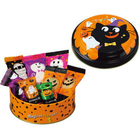 メリーチョコレート マジカルニャイト チョコレート セット チョコ 洋菓子 おやつ 缶入 ハロウィン お菓子 スイーツ 菓子折り ギフト プレゼント お祝い 贈り物 内祝い お返し お礼 挨拶 手土産 お持たせ 個包装 秋 秋ギフト 秋スイーツ