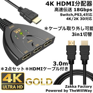 P[uÔŕ֗ E 掿 4K HDMIZN^[ / 4K HDMI ؑ֊ / 4K HDMI z / HDMI P[u ؂ւ@ HDMIP[u ZN^ ʐؑ fBXvCؑ֊  Ή XCb`