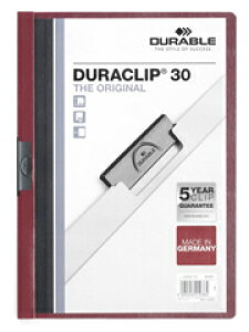 yzDURABLE DURACLIP fu fNbv 30 A4 y3܂Ń|Xgz [bp  [ ItBXpi ސ t@C UEBh CO uh  