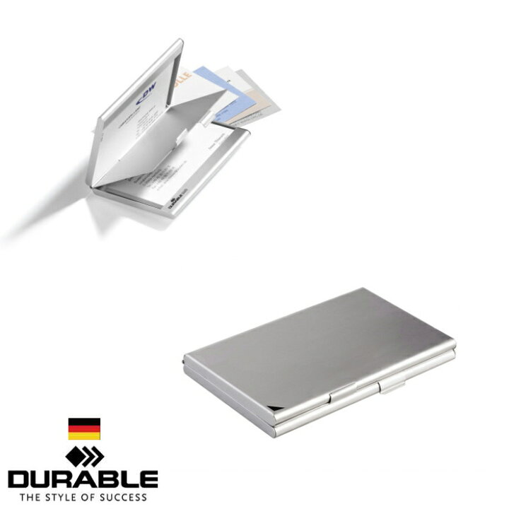 楽天市場 Durable デデュラブル アルミニウム製 ビジネスカードケース Duo おしゃれ ヨーロッパ ドイツ デザイン 名刺入れ カード ケース 名刺 海外 輸入 オフィス 文房具 事務用品 The Wind