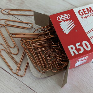 ICO CR GEM Paper Clip 50mm y[p[Nbv yCopper finishz 킢 [bp [  G Nbv [Nbv nK[ g S[h kF ސ UEBh V