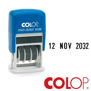COLOP Rbv t X^v@S120 p uvy2025N-2036NzRbv mini data stamp S120 ͂ ]   [ UEBh CO uh  X^CbV Vv 