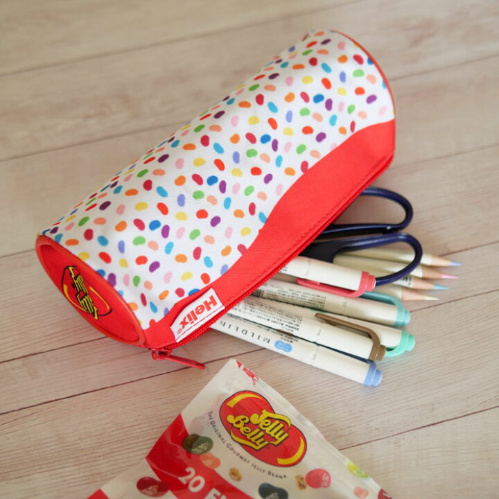 楽天市場 全品p10倍 3 28 01 59まで Helix ヘリックス Jelly Belly ペンケース おしゃれ かわいい ヨーロッパ イギリス 文房具 文具 ジェリーベリー ビーンズ 筆箱 ポーチ プレゼント The Wind